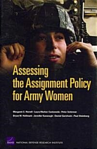 Assessing the Assignment Policy for Army Women (Paperback, 2)