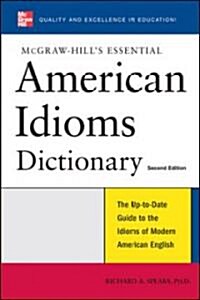 [중고] Essential American Idioms Dictionary (Paperback, 2)