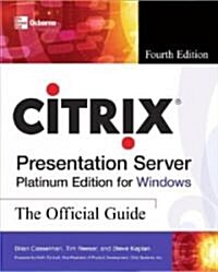 [중고] Citrix XenApp Platinum Edition for Windows: The Official Guide (Paperback)