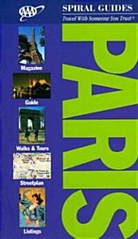 AAA Spiral Guide Paris (Paperback, 5th, Spiral)