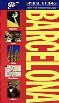 AAA Spiral Guide Barcelona (Paperback, 3rd, Spiral)