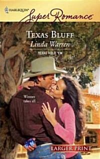 Texas Bluff (Paperback, LGR)