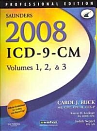 ICD-9-CM 2008 Vol 1, 2, and 3 Professional Edition + CPT 2008 Professional Edition (Paperback, 1st, PCK, Spiral)