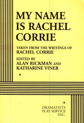 My Name Is Rachel Corrie (Paperback)