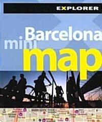 Barcelona Mini Map (Folded)