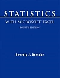 Statistics with Microsoft Excel (Paperback, 4th)