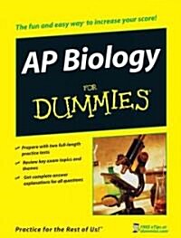 AP Biology For Dummies (Paperback)