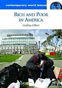 Rich and Poor in America: A Reference Handbook (Hardcover)