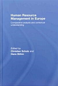 Human Resource Management in Europe (Hardcover)