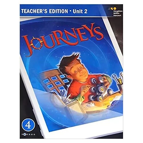 Journeys Teachers Edition, Volume 2 Grade 4 (Spiral Binding, 2017)