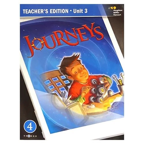 Journeys Teachers Edition, Volume 3 Grade 4 (Spiral Binding, 2017)