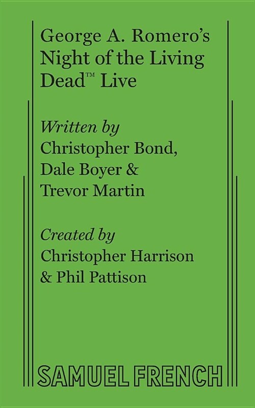 Night of the Living Dead Live (Paperback)