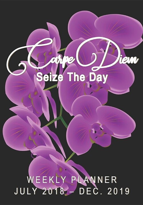 Carpe Diem: Seize the Day, Weekly Planner July 2018 - Dec. 2019 (Paperback)