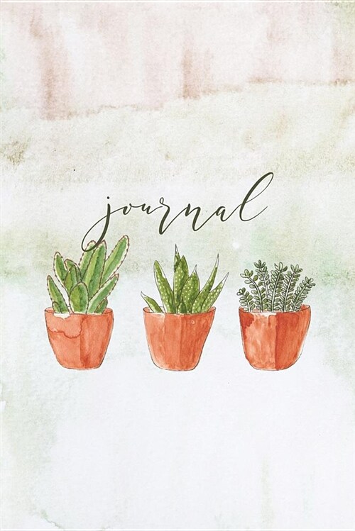 Succulent Journal: A Journal for Self Reflection (Paperback)