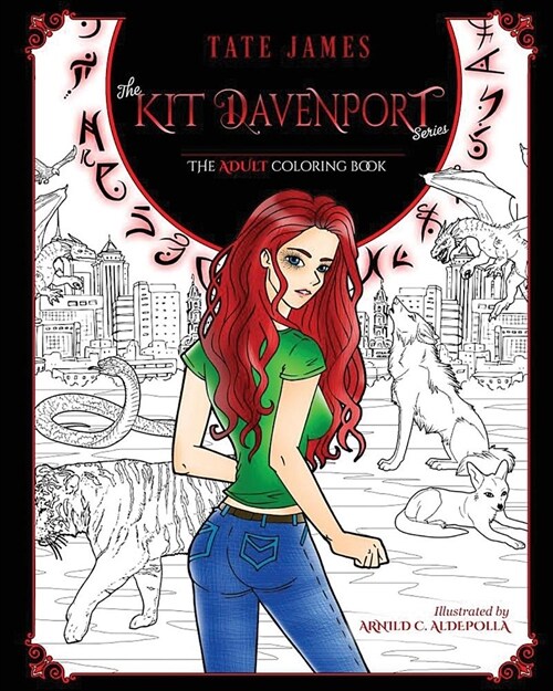 Kit Davenport: The Adult Coloring Book (Paperback)