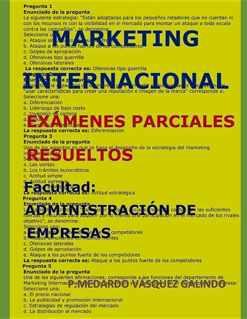 Marketing Internacional- Ex (Paperback)