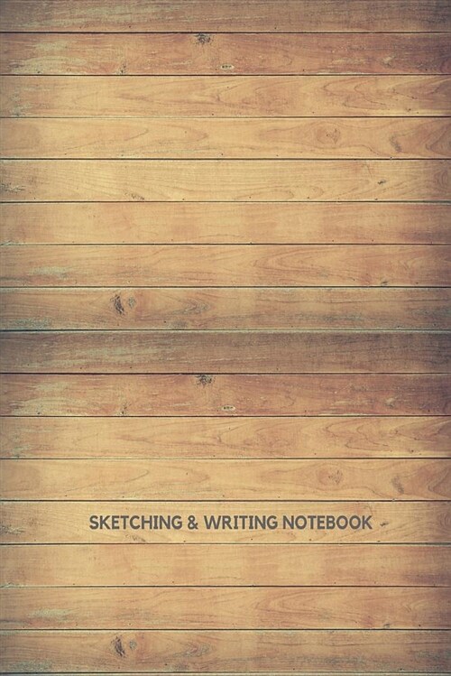 Sketching and Writing Notebook: Lined and Alternate Blank Pages (Paperback)