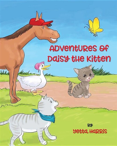 Adventures of Daisy the Kitten (8x10 Color) (Paperback)