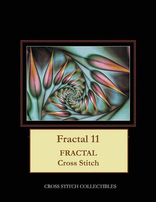Fractal 11: Fractal Cross Stitch Pattern (Paperback)