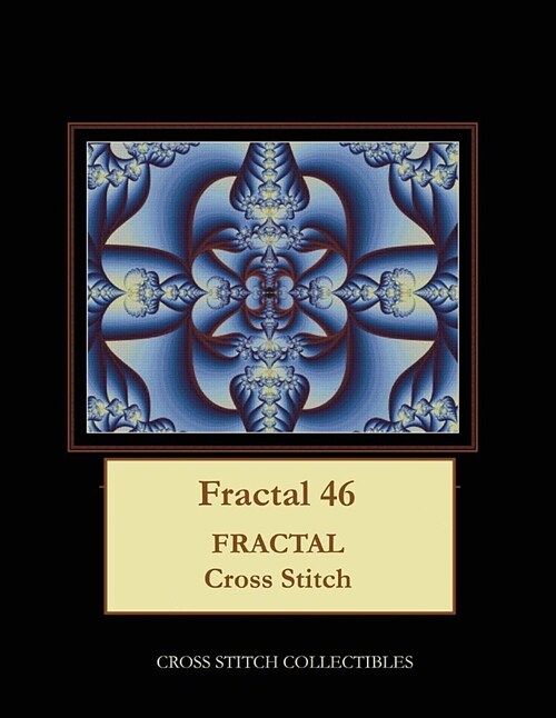 Fractal 46: Fractal Cross Stitch Pattern (Paperback)