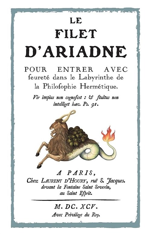 Le Filet dAriadne (Paperback)