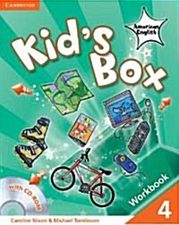 Kids Box American English Level 4 Workbook with Cd-rom (Package)