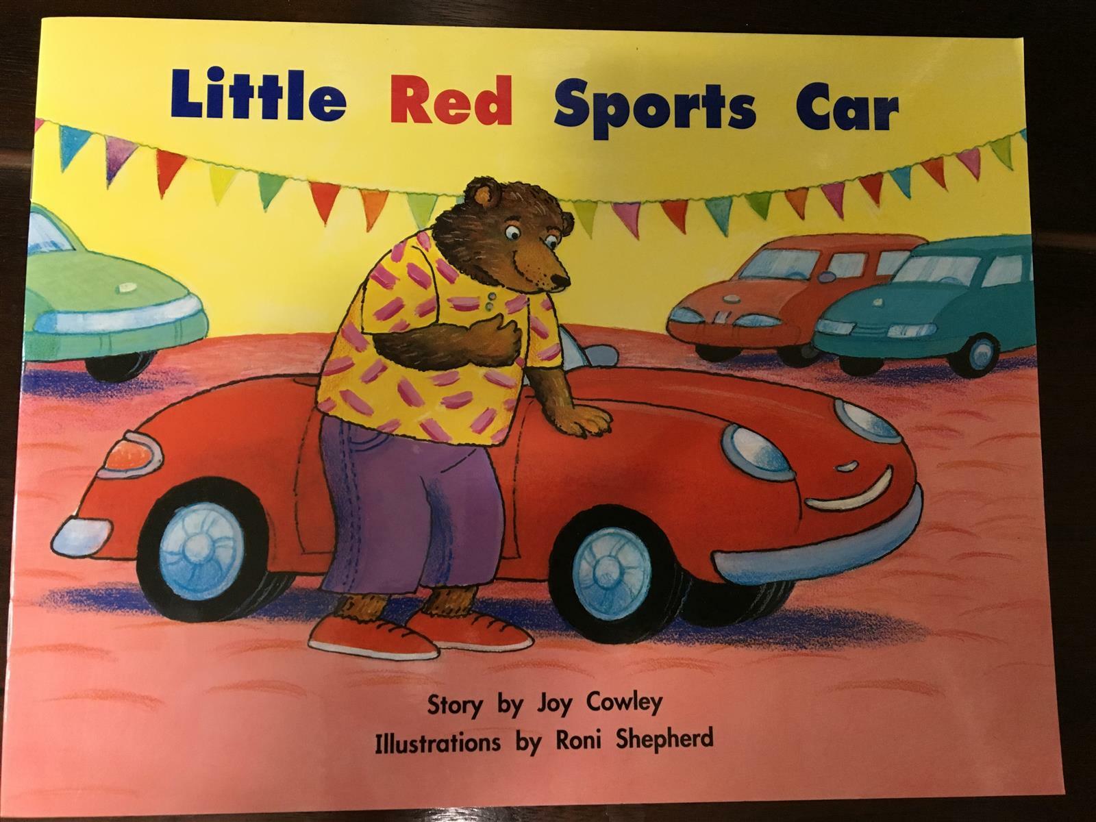 Little red sports car