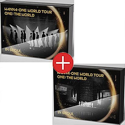 [세트] 워너원 - WANNA ONE WORLD TOUR ONE: THE WORLD IN SEOUL [BLU-RAY(2disc) + DVD(3disc)