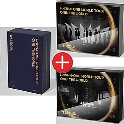 [세트] 워너원 - WANNA ONE WORLD TOUR ONE: THE WORLD IN SEOUL [BLU-RAY(2disc) + DVD(3disc) + KIHNO VIDEO]