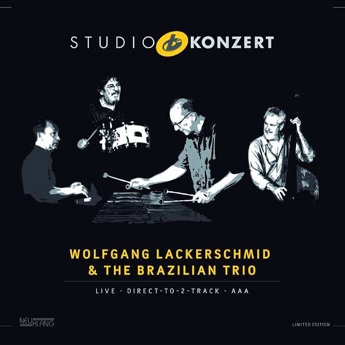 [수입] Wolfgang Lackerschmid & The Brazilian Trio - Studio Konzert [180g 오디오파일 LP][한정반]