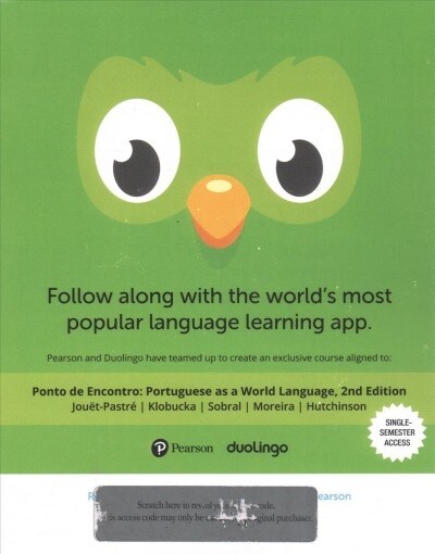 Duolingo -- Access Card -- Ponto de Encontro (Single-Semester) (Hardcover, 2)