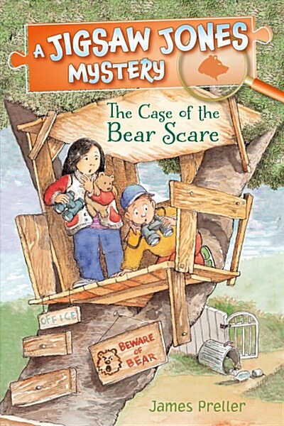 [중고] Jigsaw Jones: The Case of the Bear Scare (Paperback)