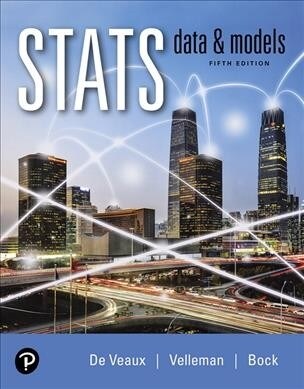 Mystatlab with Pearson Etext -- 24 Month Standalone Access Card -- For STATS: Data and Models (Hardcover, 5)