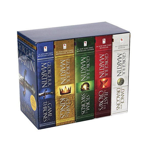 [중고] Game of Thrones: A Song of Ice and Fire 1-5 Boxed Set (5 Mass Market Paperbacks) (Paperback 5권)