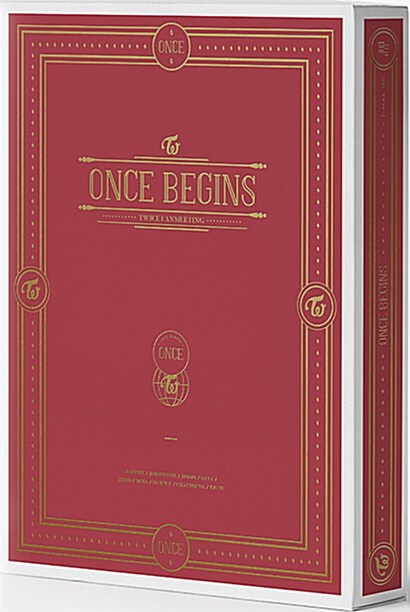 트와이스 - TWICE FANMEETING ONCE BEGINS DVD (2disc)