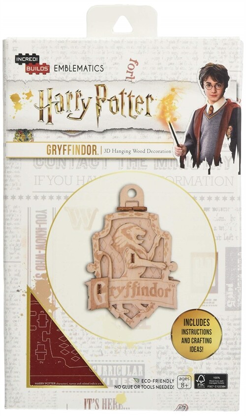 IncrediBuilds Emblematics: Harry Potter: Gryffindor (Kit)