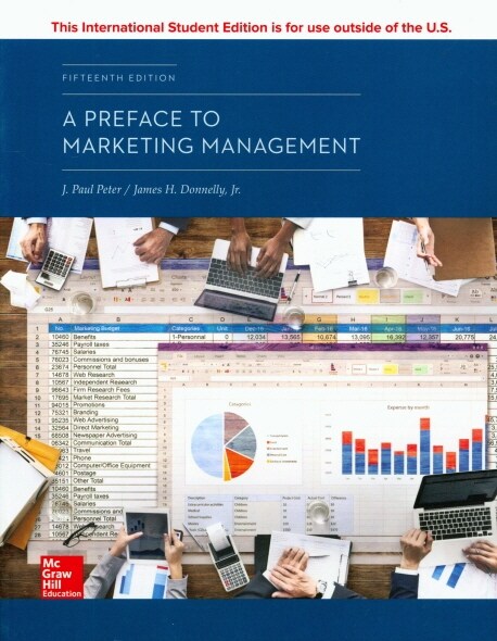 A Preface to Marketing Management (Paperback, 15th Edition)