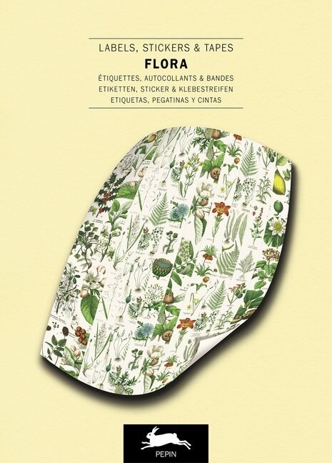 Flora : Label & Sticker Book (Paperback)