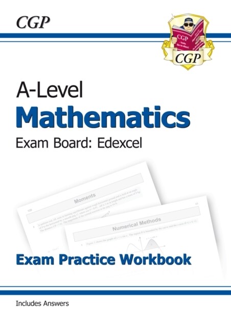 A-Level Maths Edexcel Exam Practice Workbook (includes Answers) (Paperback)