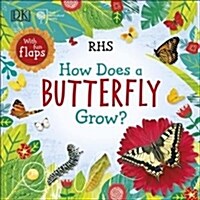 RHS How Does a Butterfly Grow? (Board Book)