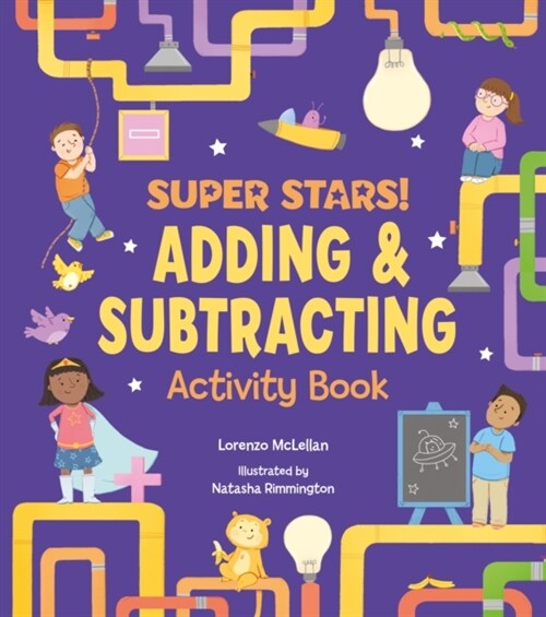 Super Stars! Adding and Subtracting Activity Book (Paperback)