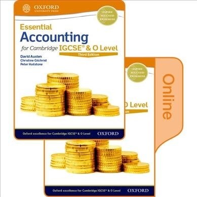 Essential Accounting for Cambridge IGCSE & O Level : Print & Online Student Book Pack (Multiple-component retail product, 3 Revised edition)