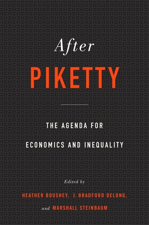 After Piketty: The Agenda for Economics and Inequality (Paperback)