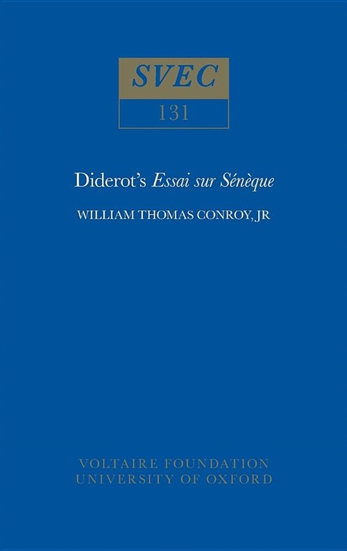 Diderots Essai Sur Seneque (Paperback)
