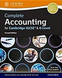 Complete Accounting for Cambridge IGCSE® & O Level (Multiple-component retail product, 2 Revised edition)