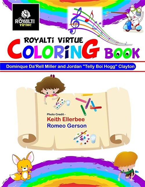 Royalti Virtue Coloring Activity Book: Royalti Virtue Coloring Book (Paperback)