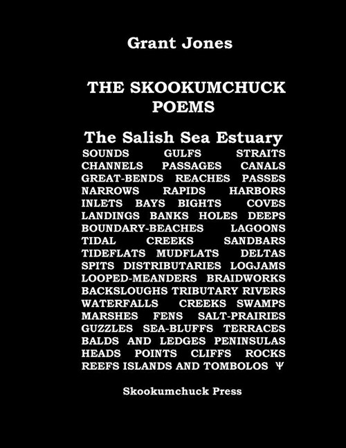 The Skookumchuck Poems (Paperback)