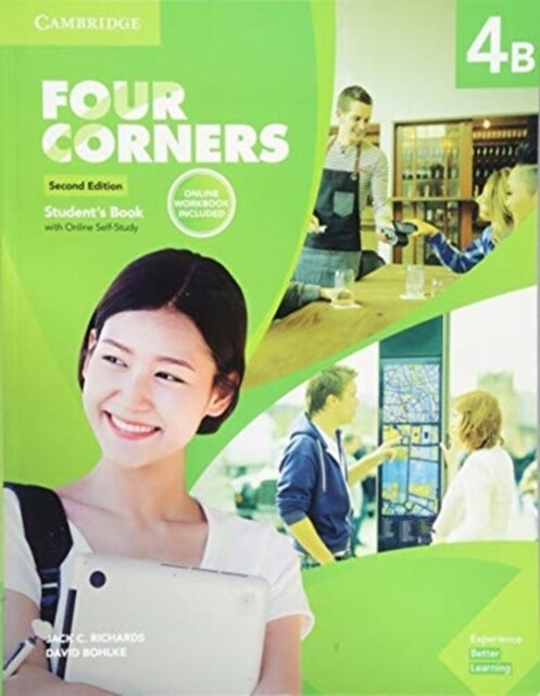 Four Corners Level 4B Students Book with Online Self-Study and Online Workbook Pack (Package, 2 Revised edition)