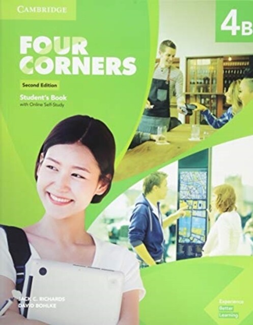 Four Corners Level 4B Students Book with Online Self-Study (Package, 2 Revised edition)