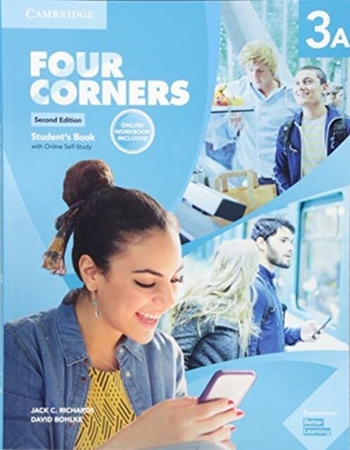 Four Corners Level 3A Students Book with Online Self-Study and Online Workbook (Package, 2 Revised edition)